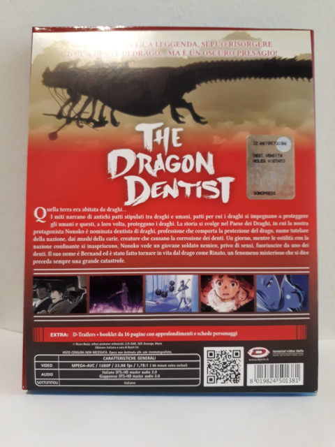 The Dragon Dentist - Edizione Blu-Ray First Press Dynit, retro