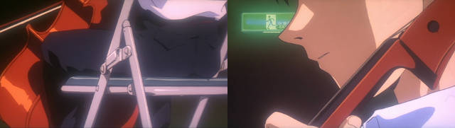 Evangelion: Death - Shinji accorda il violoncello