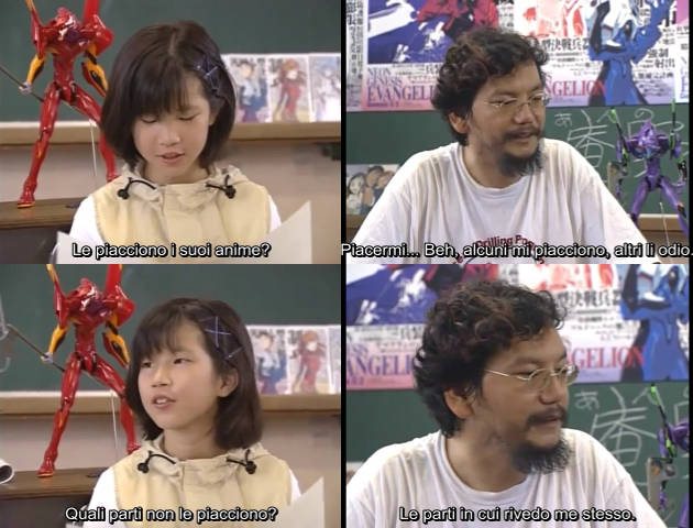 Welcome Back for an Extracurricular Lesson, Senpai! - Hideaki Anno spiega cosa non gli piace delle proprie opere
