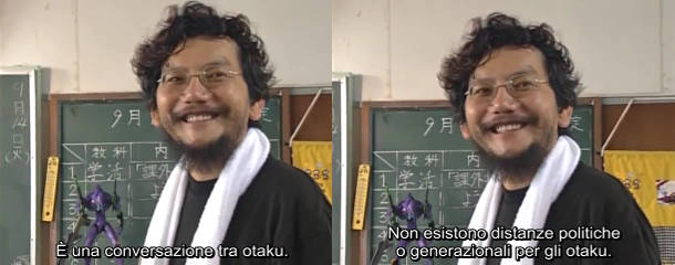 Welcome Back for an Extracurricular Lesson, Senpai! - Hideaki Anno: *Non esistono distanze politiche o generazionali per gli otaku.*