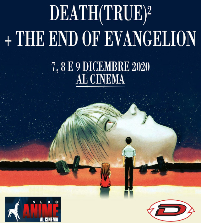 Death(true)² e The End of Evangelion al cinema il 7, 8 e 9 dicembre 2020 grazie a Dynit e a Nexo Digital