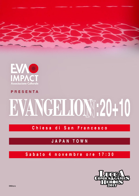 Evangelion: 20+10 - Dal successo di The End of Evangelion all'avventura del Rebuild - Grafica di Ivan Ricci