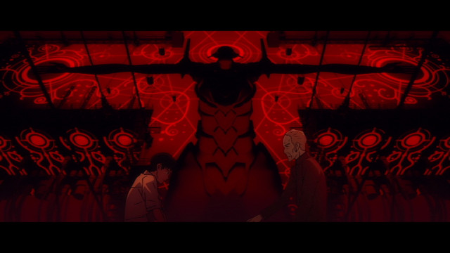 Shinji e Fuyutsuki - Evangelion: 3.0