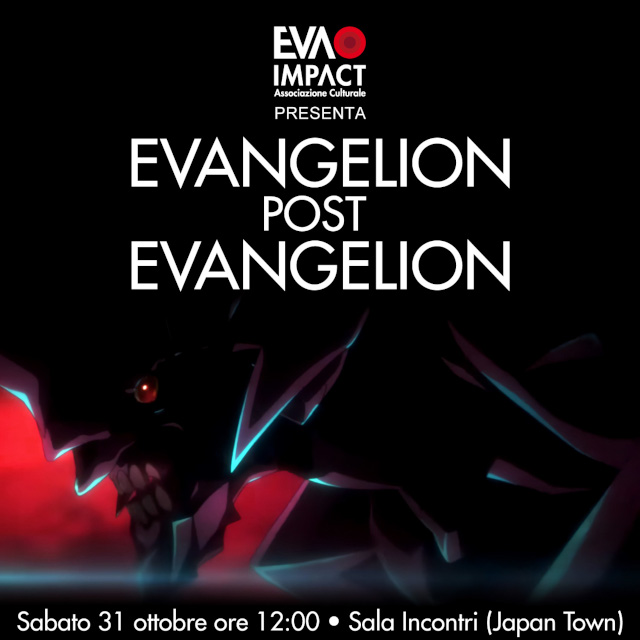 EVA IMPACT presenta Evangelion post Evangelion - Dalla visione di Hideaki Anno a un franchise aperto a nuovi autori al Lucca Comics & Games 2026