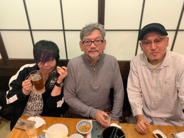 È iniziato il doppiaggio del secondo tempo di Shin Evangelion / Evangelion: Final / Evangelion: 3.0+1.0 - Foto di Hideaki Anno, Megumi Ogata (Shinji Ikari) e Fumihiko Tachiki (Gendo Ikari)