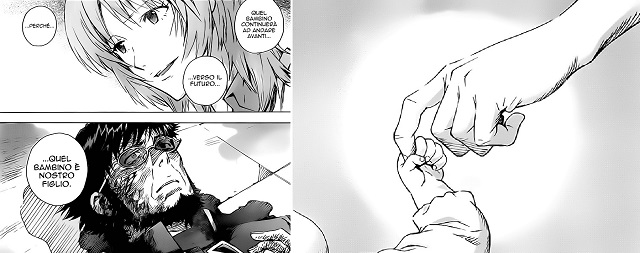 L’incontro tanto atteso: Yui e Gendo (manga)