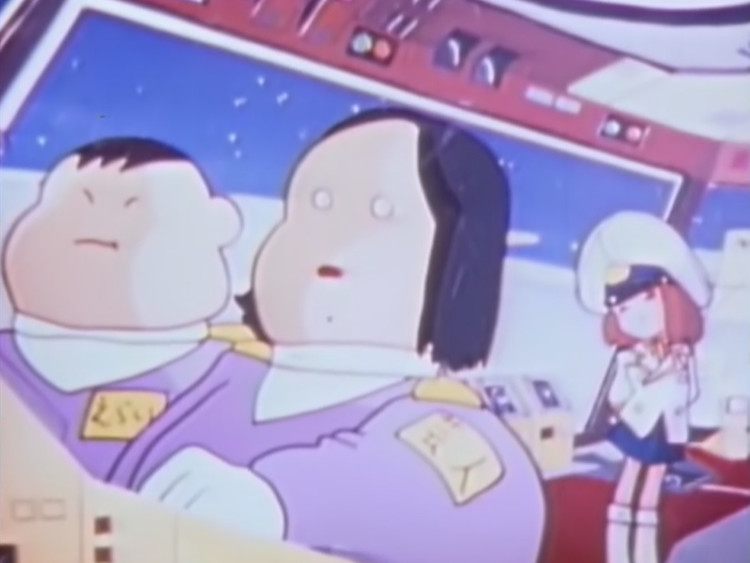 I due produttori appaiono in un cameo nel corto di apertura della DAICON III, Yasuhiro Takeda a sinistra, Toshio Okada a destra