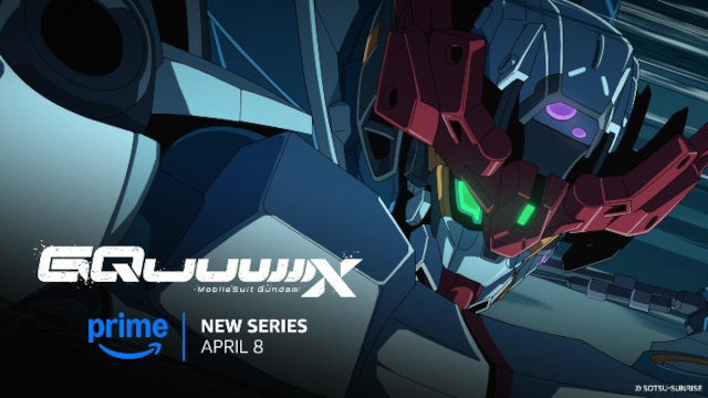 Mobile Suit Gundam GQuuuuuuX su Prime Video in contemporanea mondiale dall'8 aprile 2025!