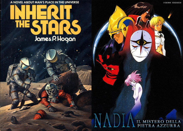 Nadia - Il mistero della pietra azzurra - Episodio 39: Eredita le stelle e Inherit the Stars di James P. Hogan