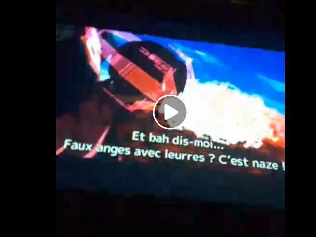 Al Japan Expo Paris 2019 durante l'anteprima di Evangelion: 3-0+1.0 AVANT 1 è apparso Angeli nei sottotitoli ufficiali in lingua francese