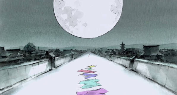 Kaguya e la luna, fuga da palazzo