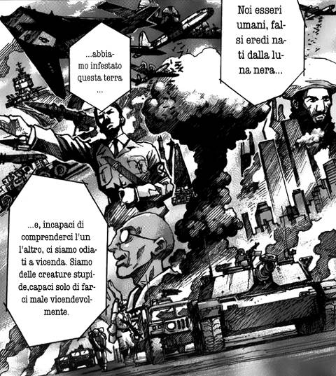 Vignetta significativa tratta dal volume 11 del manga