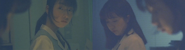 Asuka Soryu Langley (Yuko Miyamura) e Rei Ayanami (Megumi Hayashibara)