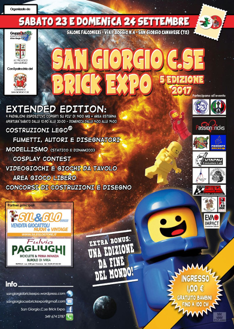 Locandina di San Giorgio Canavese Brick Expo