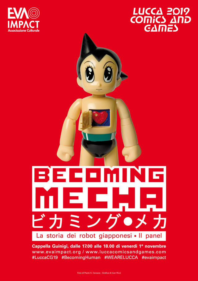 Becoming Mecha - La storia dei robot giapponesi, il panel - Lucca Comics & Games 2019