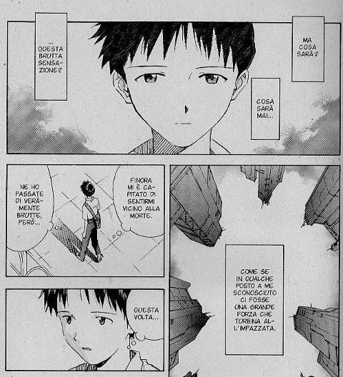 Shinji e l’inquietudine nel volume 6 del manga