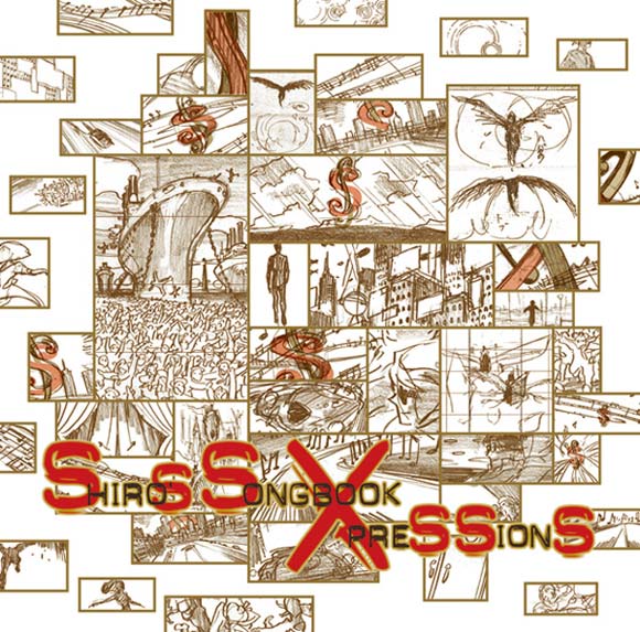 Copertina di Shiro's Songbook Xpressions, si suppone le immagini raffigurate siano tratte dallo storyboard di Peaceful Times