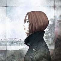 Sakura Nagashi, brano dei titoli di coda di Evangelion: 3.0 - Immagine promozionale realizzata da Yoshiyuki Sadamoto