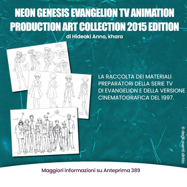Neon Genesis Evangelion TV Animation Production Art Collection 2015 Edition in Italia a marzo 2024