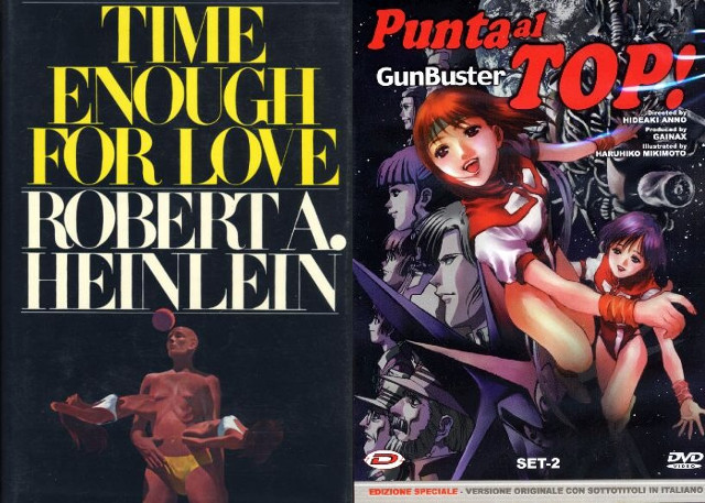 Punta al Top! GunBuster - Episodio 5: Please!! Time Enough for Love! e Time Enough for Love di Robert A. Heinlein