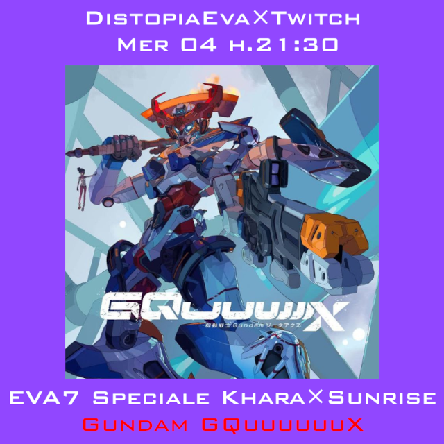 Khara e Sunrise annunciano la serie Mobile Suit Gundam GQuuuuuuX - Recupera la live con Gundamverse.it e Terre Illustrate