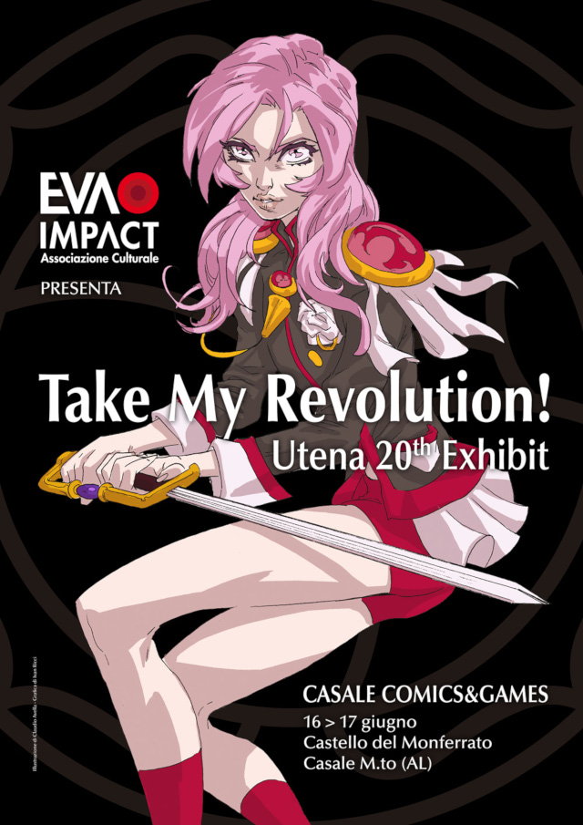 Mostra tributo itinerante Take my Revolution! - Utena al Casale Comics&Games 2018