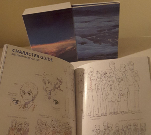 Your Name. - Il booklet incluso nella Limited Collector’s Edition - First Press - Character guide